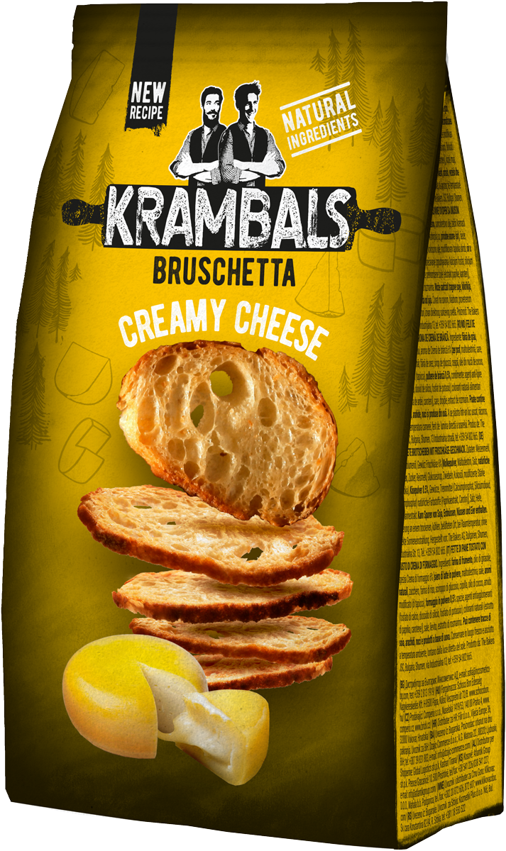 Krambals Bruschetta Creamy Cheese (12 x 70g)