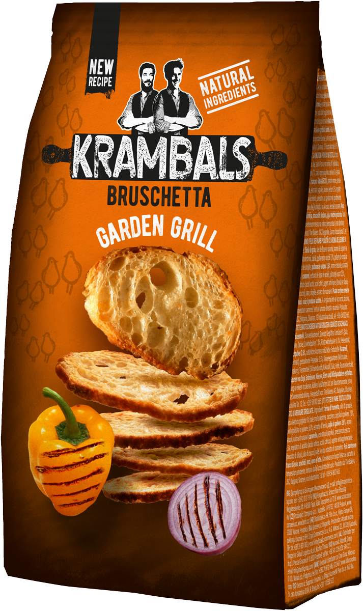 Krambals Bruschetta Garden Grill (12 x 70g)