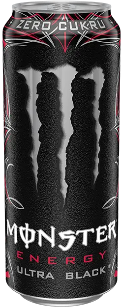 Monster Energy Ultra Black (12 x 0,5 Liter blik PL)