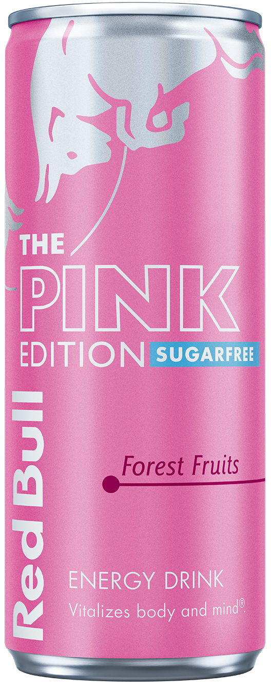 Red Bull Energy Pink Edition Sugar Free (12 x 0,25 liter blikken NL)