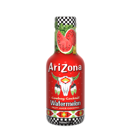 Arizona Cowboy Cocktail Watermelon (6 x 0,5 Liter PET-flessen)