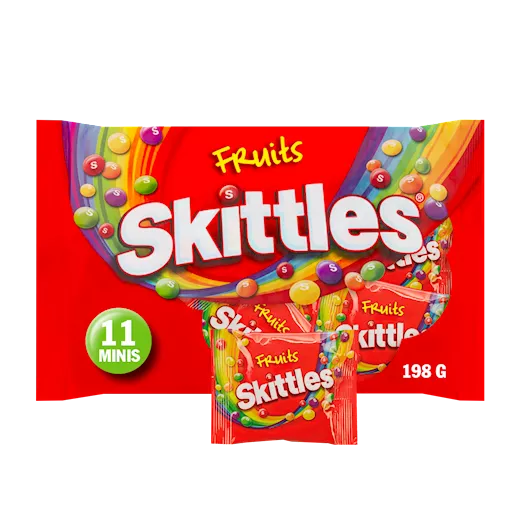 Skittles Fruits Mini (12 x 11 x 18g)