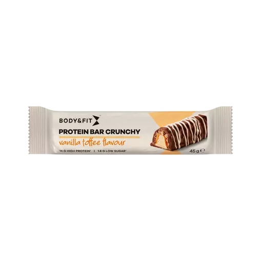 Body&Fit Protein Bar Crunchy Vanilla Toffee (12 x 45g)