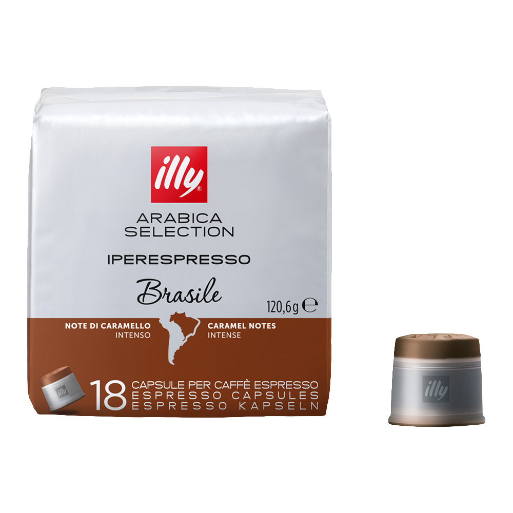 Illy Iperespresso Arabica Selection Brasil - 108 cups voor 108 kopjes koffie