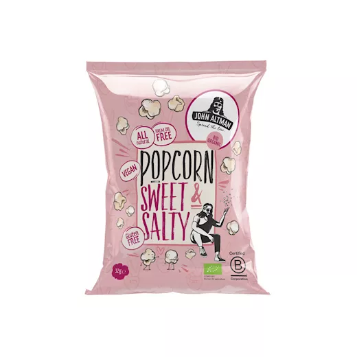 John Altman Bio Popcorn Sweet & Salty (8 x 32g)
