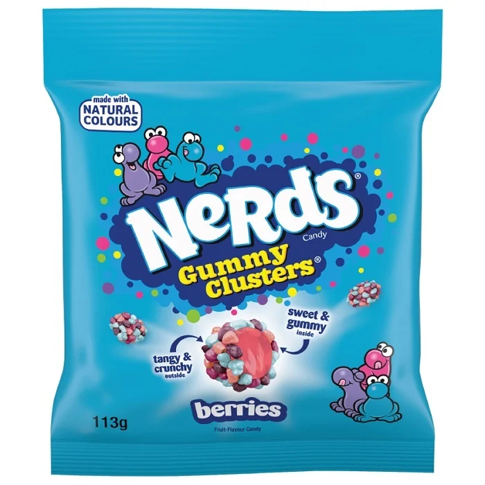 Nerds Gummy Clusters Berries (10 x 113g) USA Import