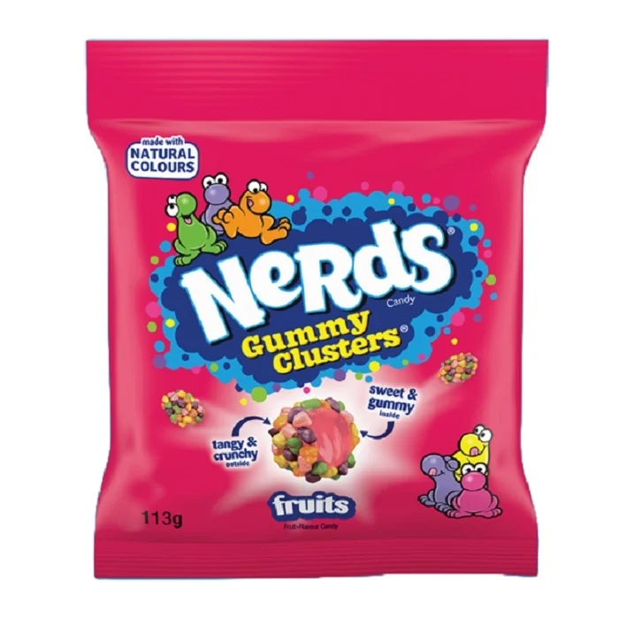 Nerds Gummy Clusters Fruits (10 x 113g) USA Import