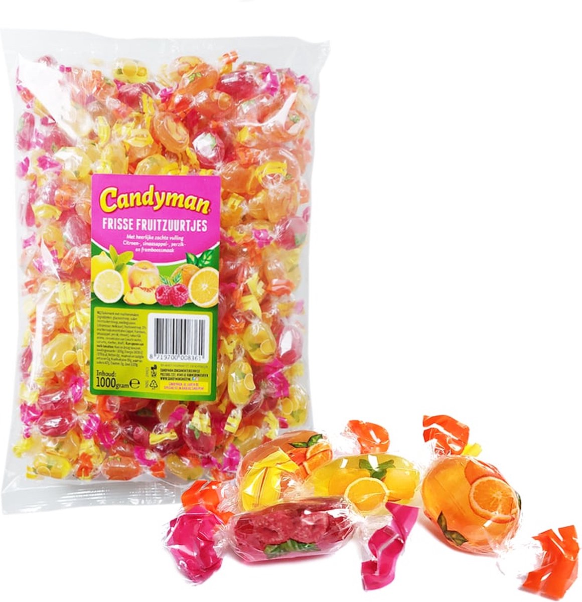 Candyman Frisse Fruit Zuurtjes