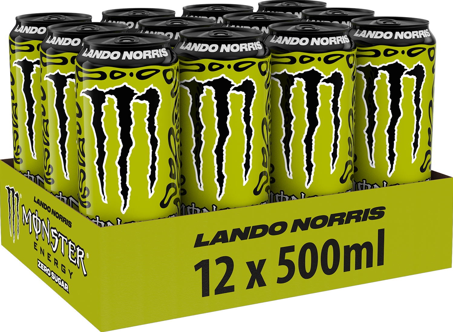 Monster Energy Lando Norris Zero Sugar (12 x 0,5 Liter blik NL)