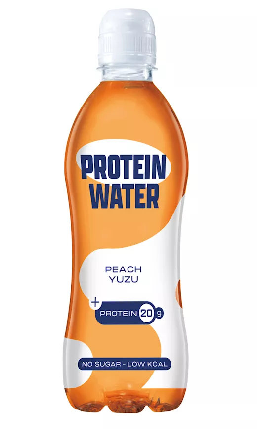 AA Drink Protein Water Peach Yuzu (12 x 0,5 Liter PET bottles NL)