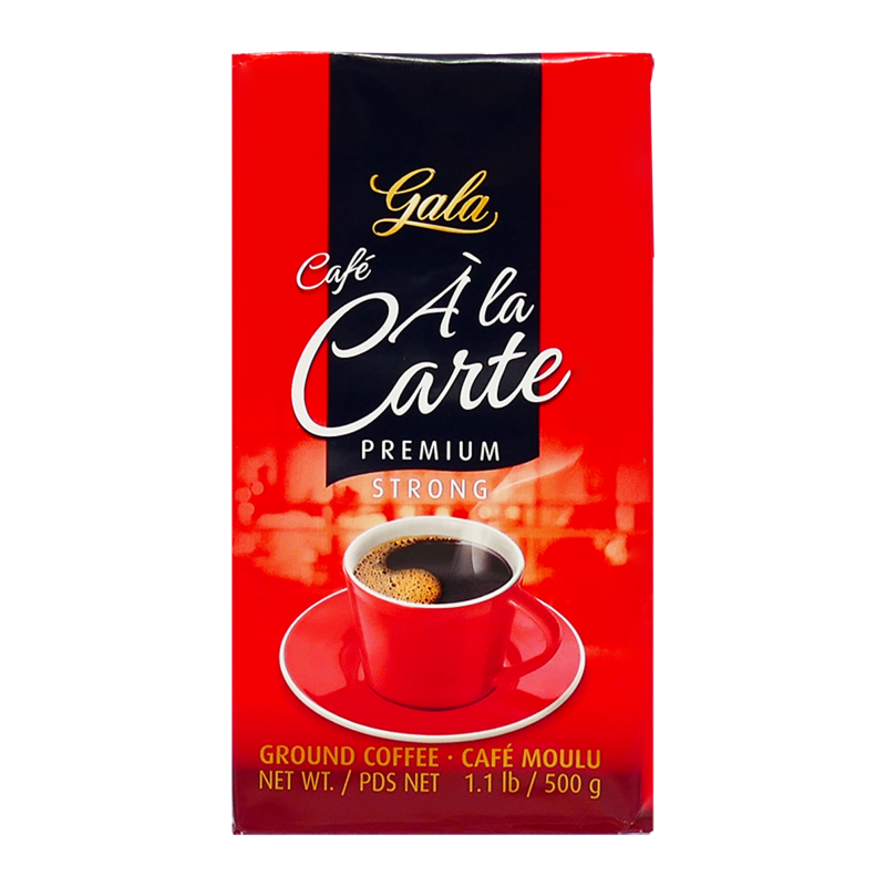 Gala Café À La Carte Premium Strong gemalen koffie (12 x 500g)