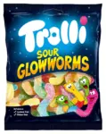 Trolli Sour Glowworms (24 x 100g) Kopen