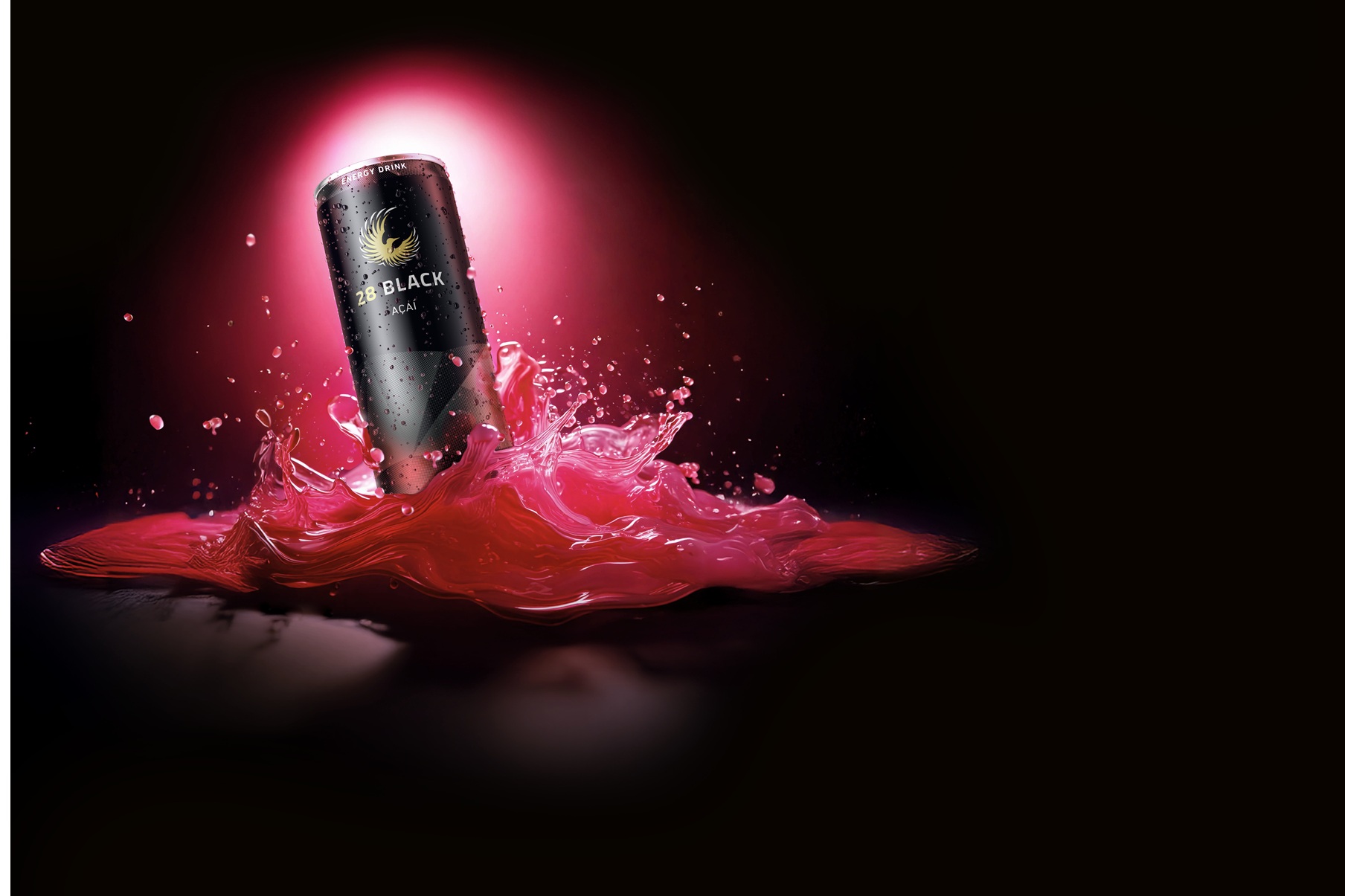 28 Black Açaí Energy Drink (24 x 0,25 Liter Dosen)