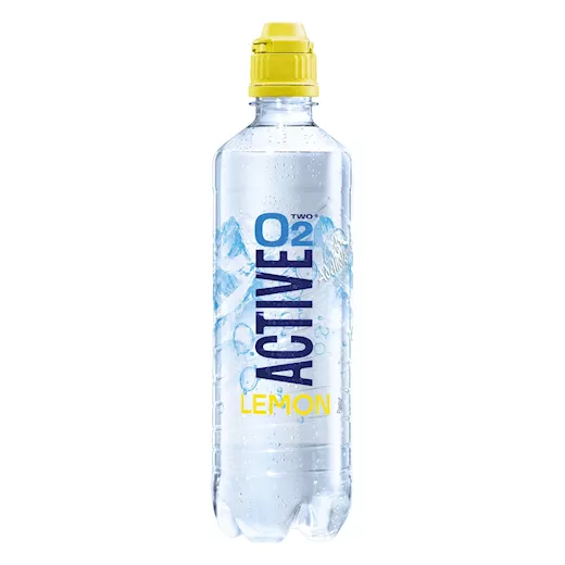 Active O2 Lemon (6 x 0,5 Liter PET-flessen)