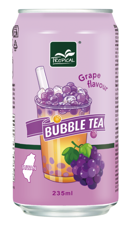 Tropical Bubble Tea Grape (24 x 0,235 Liter Dosen)