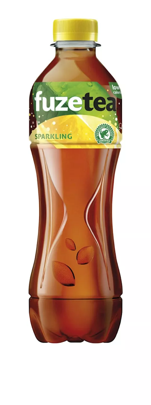 Fuze Tea Sparkling Black Tea (12 x 0,4 Liter PET fles)