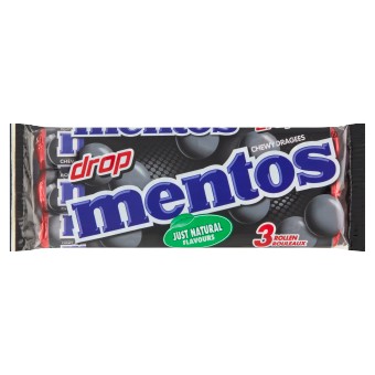 Mentos Drop Rollen (4 x 3 x 37,5g)