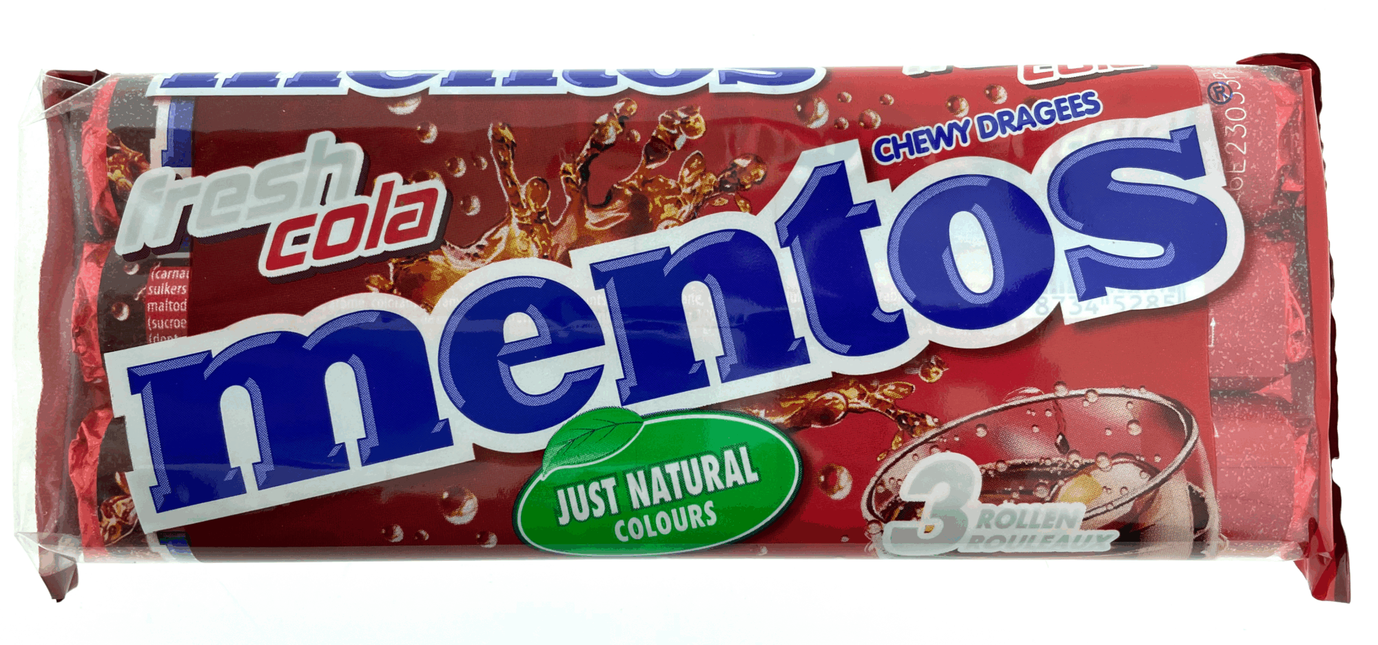 Mentos Fresh Cola Rollen (25 x 3 x 37,5g)
