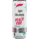 Celsius Peach Vibe (12 x 0,25 liter blikken NL) Witte Perzik Kopen