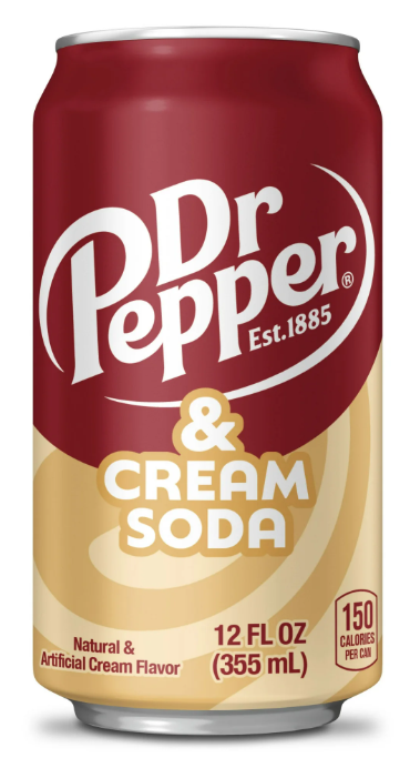 dr pepper cream soda