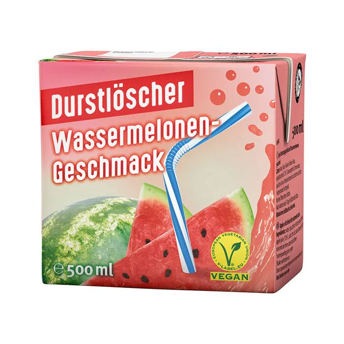 Durstlöscher Wassermelone (12 x 0,5 Liter drinkpakjes) Watermeloen