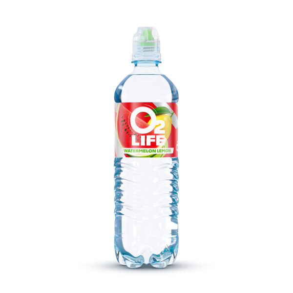 O2Life Watermelon Lemon Water (6 x 0,75 Liter PET-flessen)