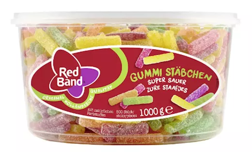 Red Band Zure Staafjes Silo (1.000g)