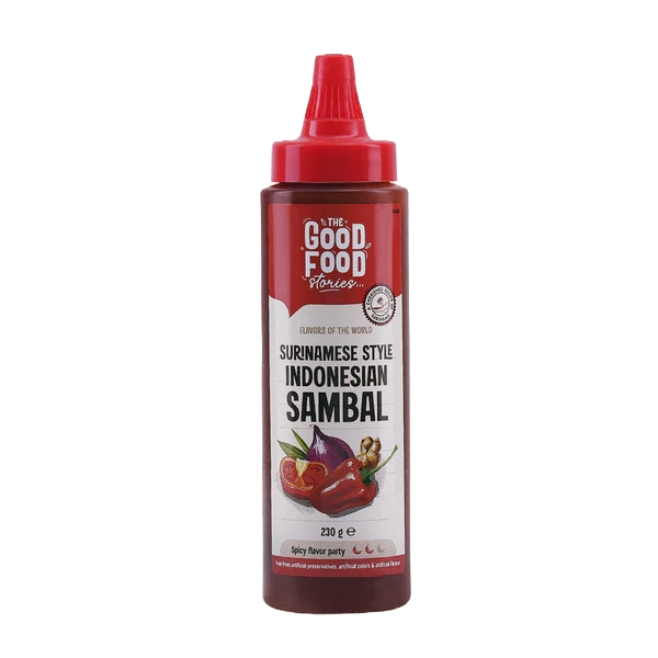 The Good Food Stories Indonesian Sambal (8 x 220g)