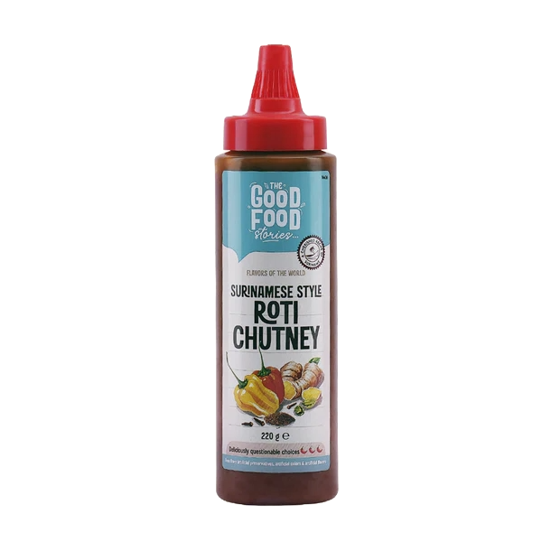 The Good Food Stories Roti Chutney Sauce (8 x 220g)