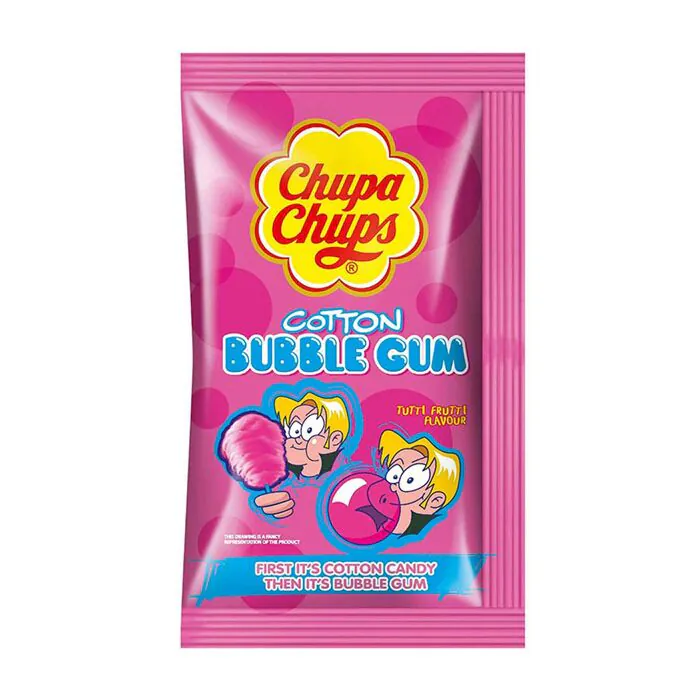 Chupa Chups Cotton Bubble Gum (12 x 11g)