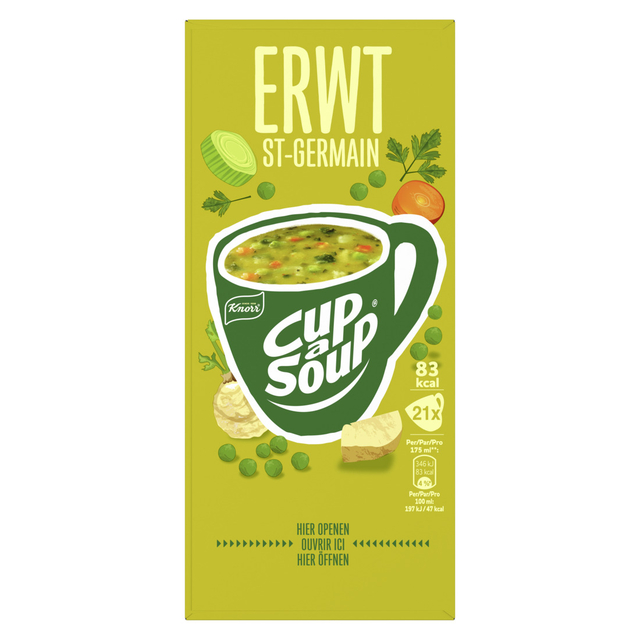 Knorr Cup a Soup Erwt
