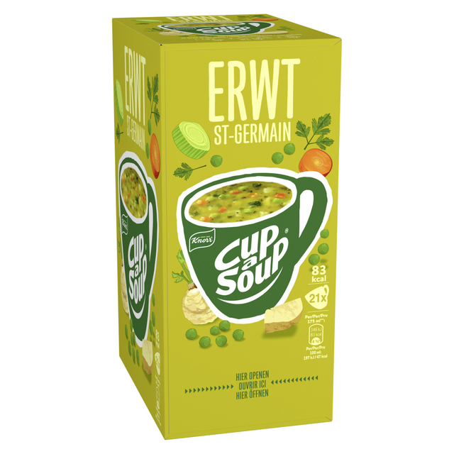 Knorr Cup a Soup Erwten soep (21 x 23 g)