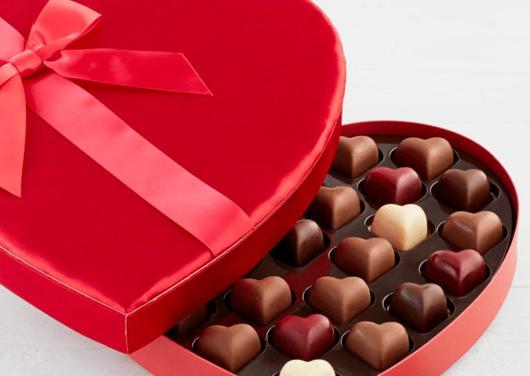 Valentijnsdag smaakt beter met chocolade