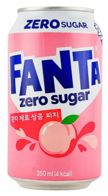 Fanta Zero White Peach