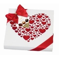 Hamlet Belgische Pralines Valentijn Luxe (250g) met strik