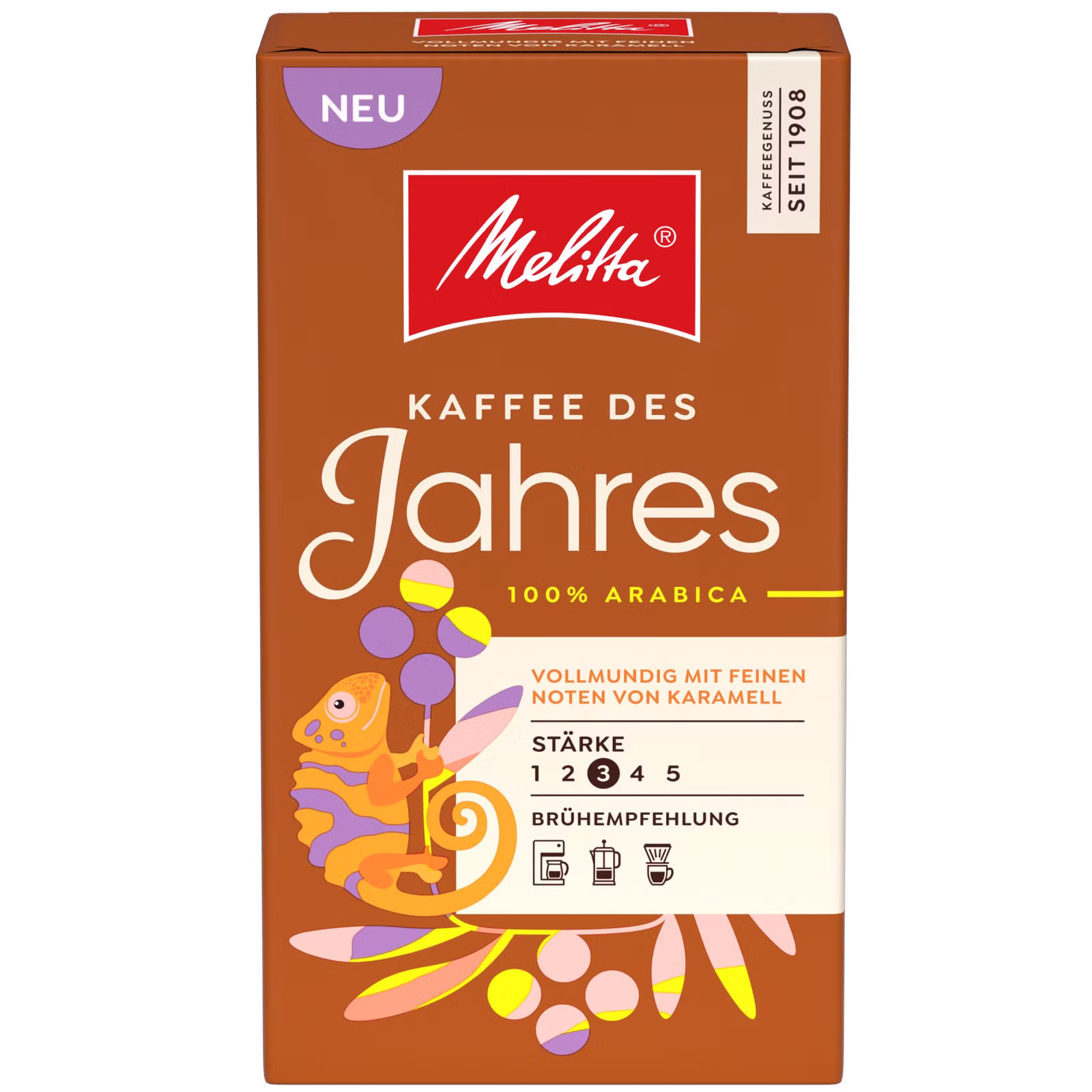 Melitta Kaffee des Jahres 2026 Gemalen Koffie (12 x 500g)