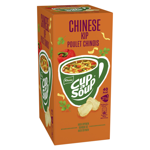 Knorr Cup a Soup Chinese Kippensoep (21 x 12 g)