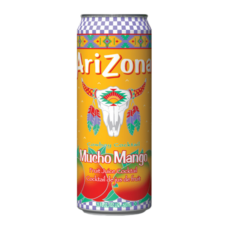 Arizona Cowboy Cocktail Mucho Mango (12 x 0,65 Liter blik USA)