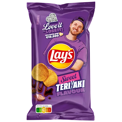 Lay's Max Sweet Teriyaki (10 x 185g)