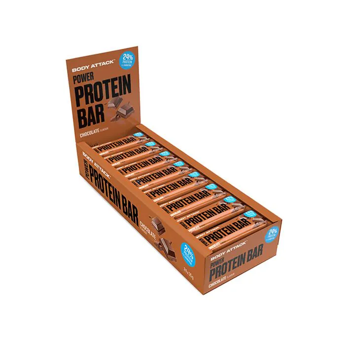 Body Attack Power Protein Bar Chocolate (24 x 35g)