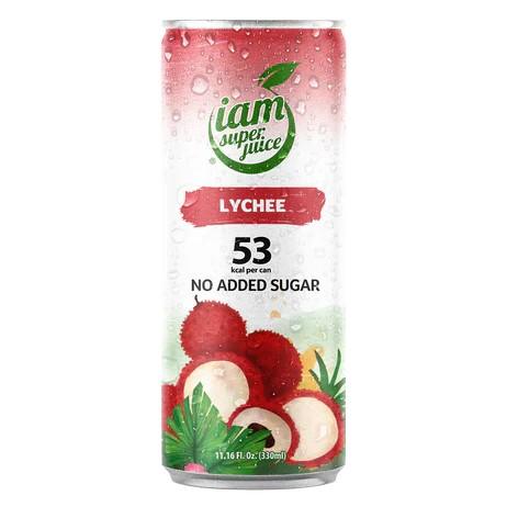 I am Superjuice Lychee (12 x 0,33 Liter blik NL)