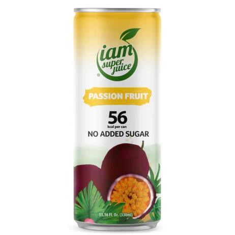 I am Superjuice Passion Fruit (12 x 0,33 Liter blik NL) Passievrucht