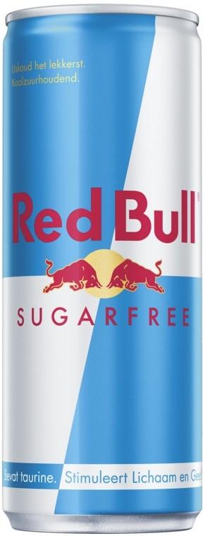 red bull sugarfree blik