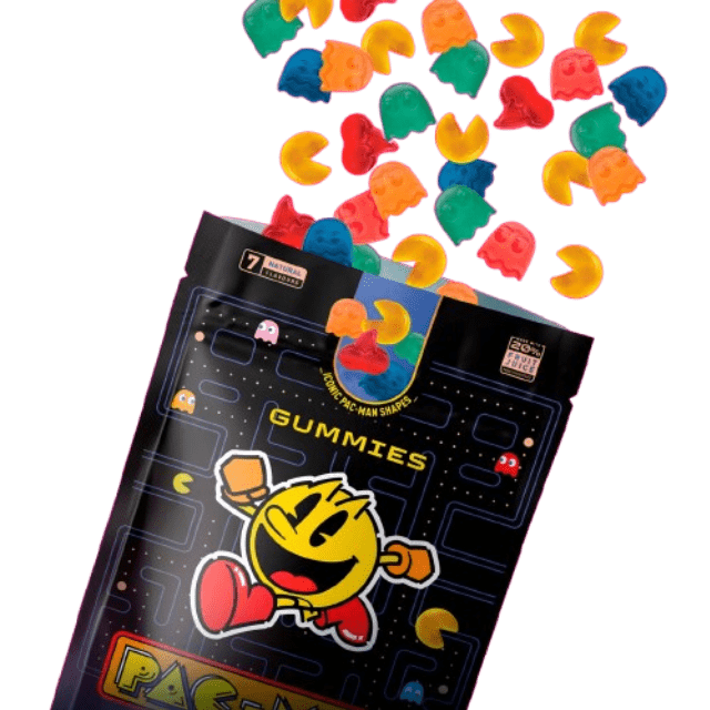 Fandom Snacks Pac Man Fruit Gum (6 x 125g)