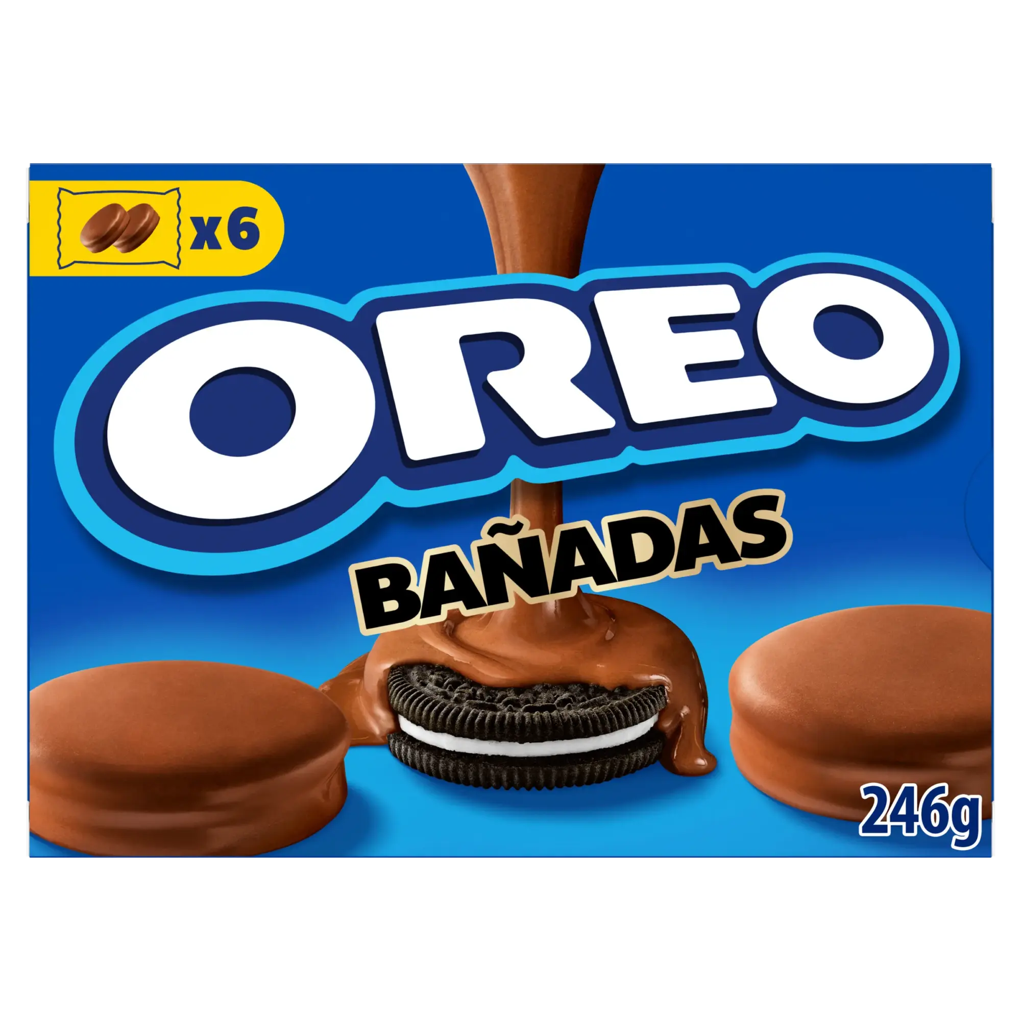 Oreo Bañadas (10 x 246g) Covered Melk