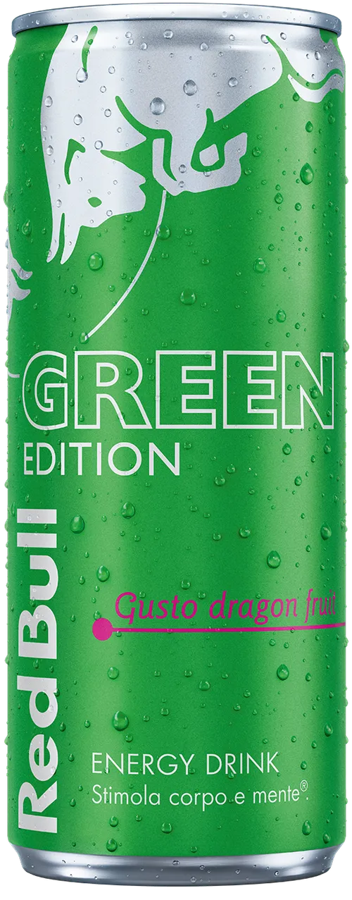 Red Bull Energy Gusto Dragon Fruit (24 x 0,25 liter Dosen IT) Drachenfrucht