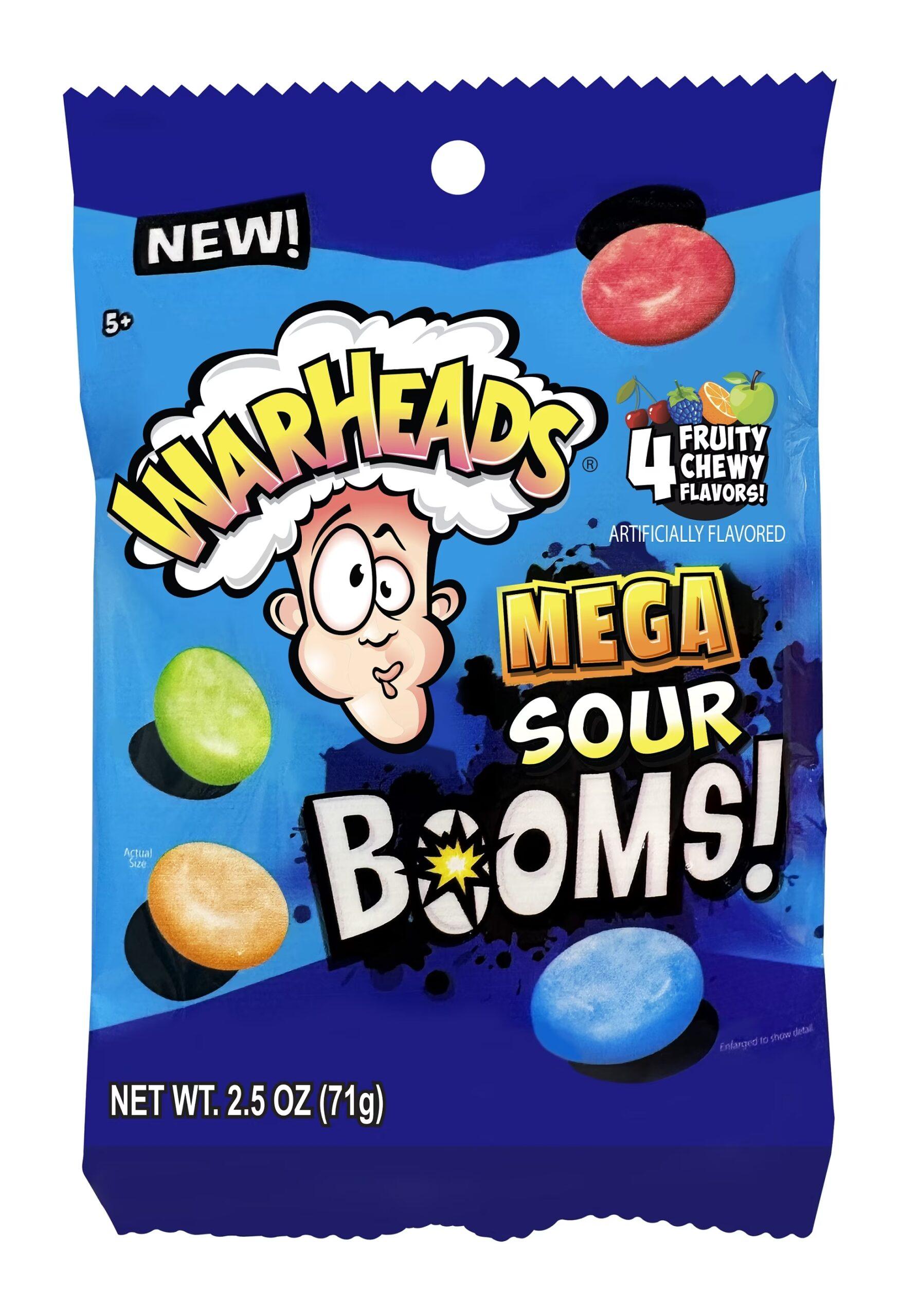 Warheads Mega Sour Booms (12 x 71g) USA-Import