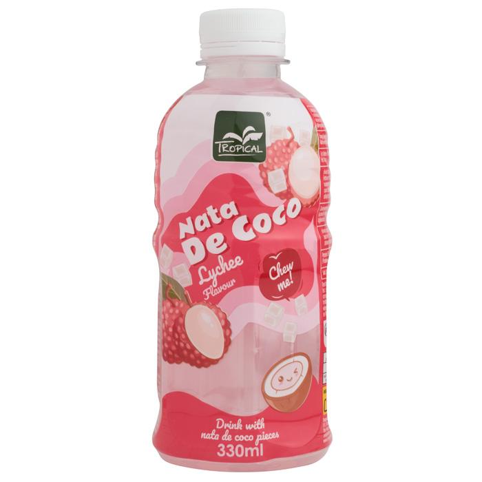 Tropical Nata de Coco Lychee (12 x 0,33 Liter PET-flessen)