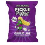 Van Holten's Pickle Puffed Snacks Garlic Joe (10 x 90g) Kopen