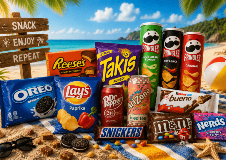 De ultieme snacks voor een dagje strand